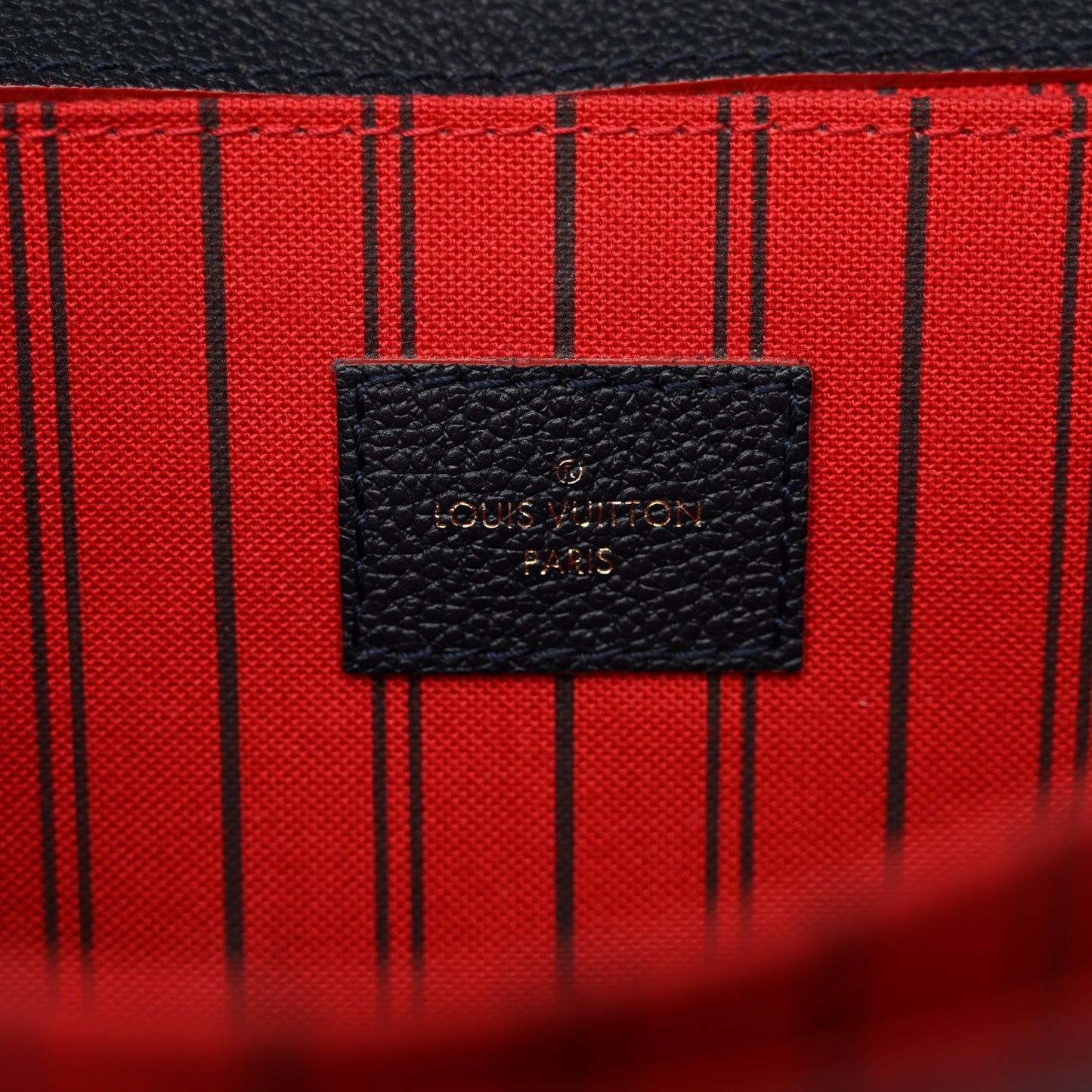 Empreinte Pochette Metis Marine Rouge