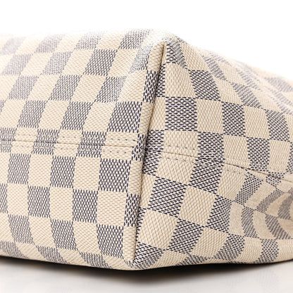 Louis Vuitton Damier Azur Graceful PM Rose Ballerine 9 of 10