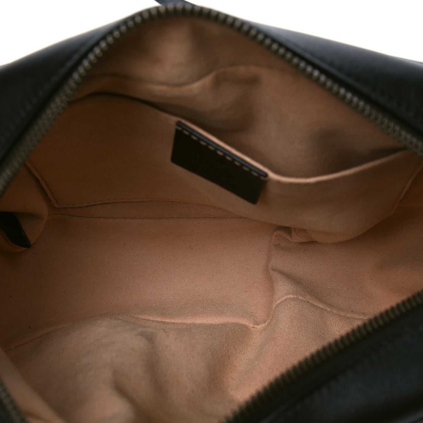 Calfskin Matelasse Small GG Marmont Chain Shoulder Bag Black