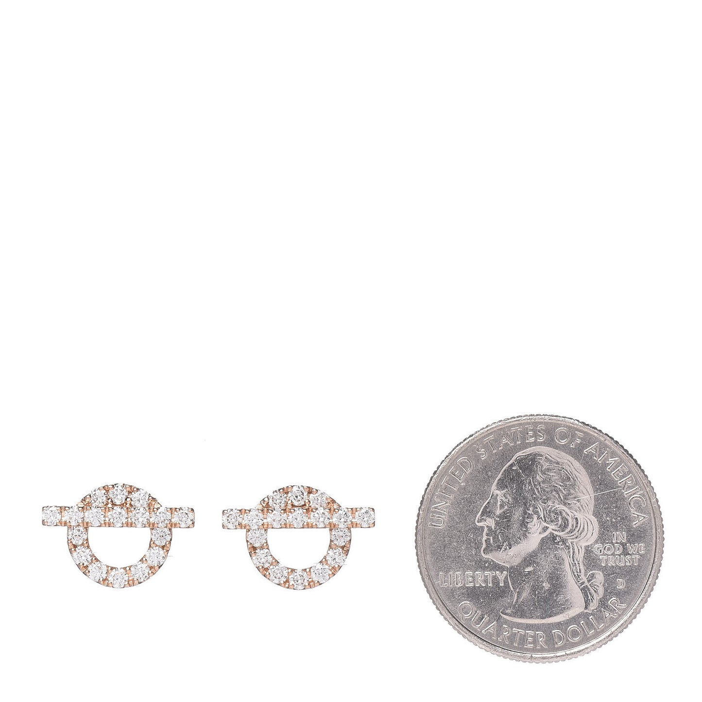 18K Rose Gold Diamond Finesse Earrings