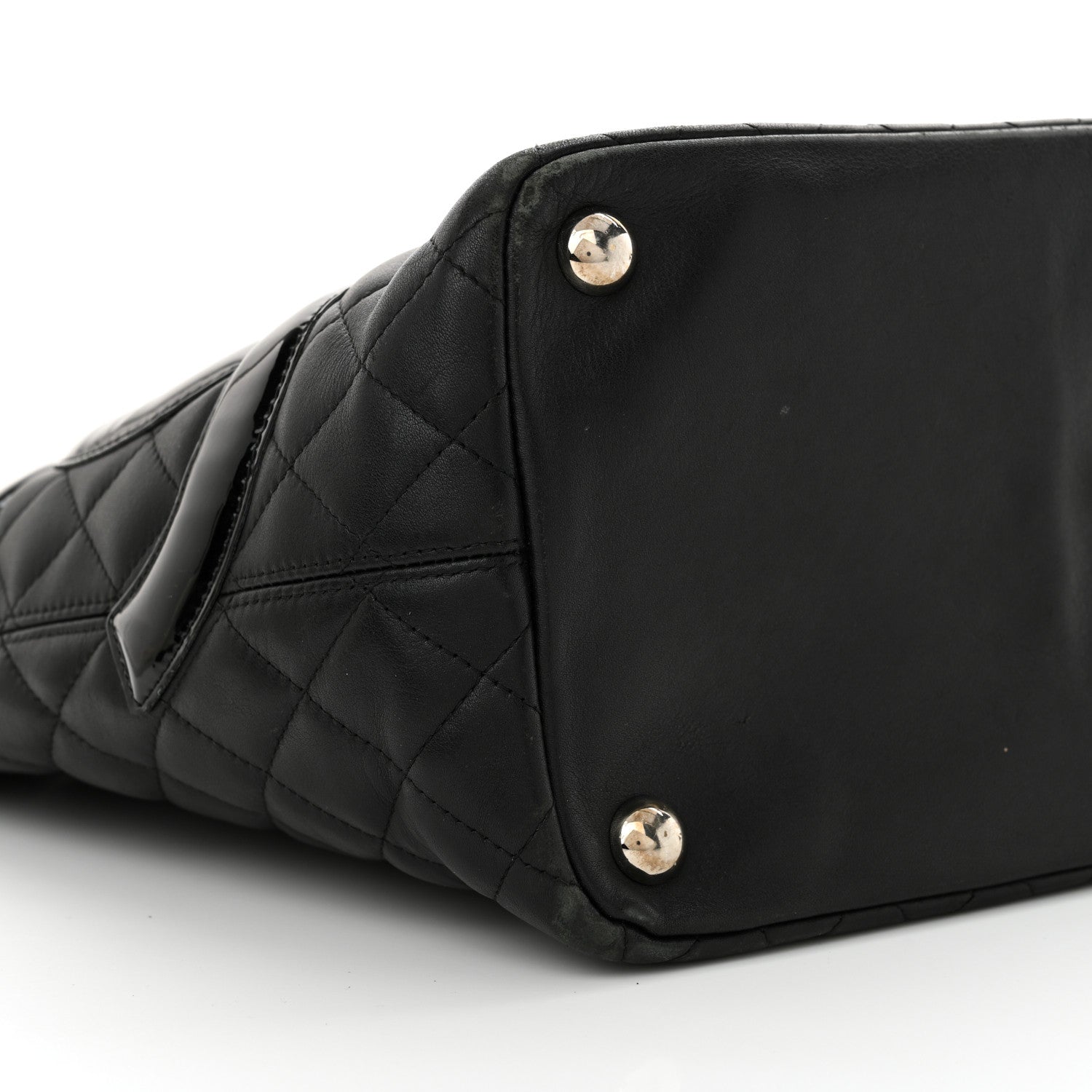 Chanel Calfskin Quilted Large Cambon Tote Black 9 of 19