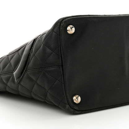 Chanel Calfskin Quilted Large Cambon Tote Black 9 of 19