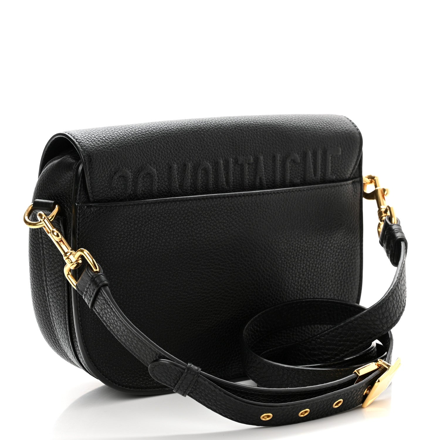 Christian Dior Grained Calfskin Medium Bobby Flap Black 3 of 10