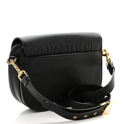 Christian Dior Grained Calfskin Medium Bobby Flap Black 3 of 10