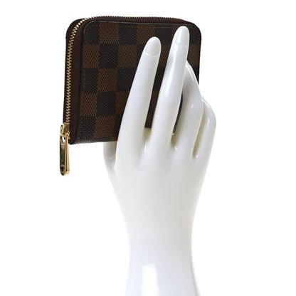 Louis Vuitton Damier Ebene Zippy Coin Purse 2 of 6