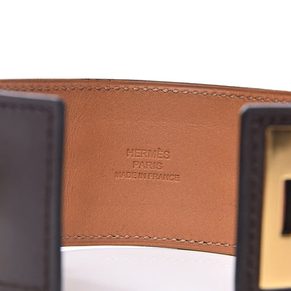 Hermes Chamonix Collier de Chien CDC Bracelet S Chocolate 4 of 5