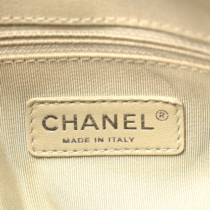 Chanel Washed Lambskin Chain Around Hobo Blue 6 of 10