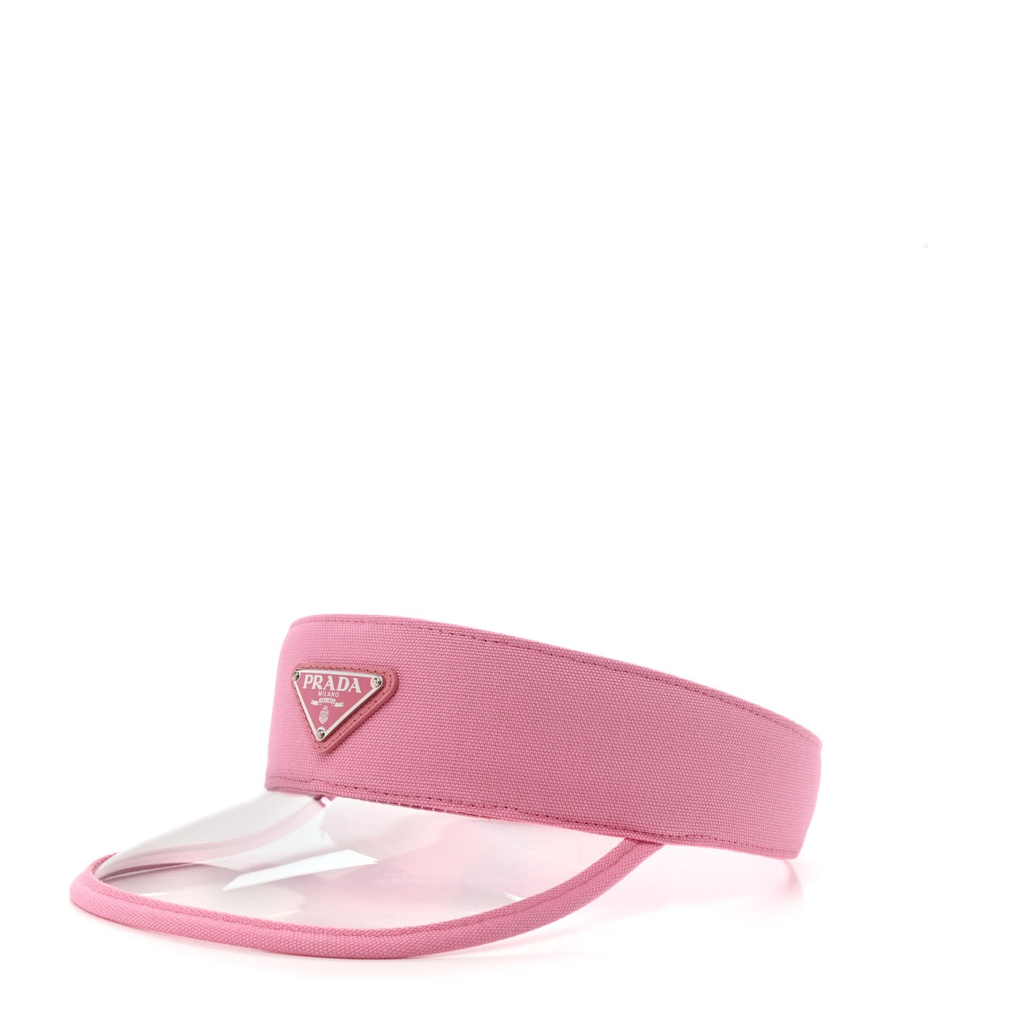 Canvas PVC Visor Pink