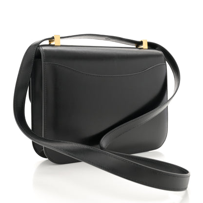 Hermes Box Lizard Constance 24 Black Ombre 3 of 12