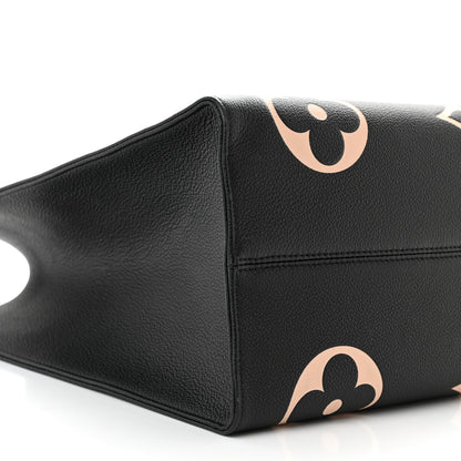 Louis Vuitton Empreinte Monogram Giant Onthego GM Black Beige 8 of 9