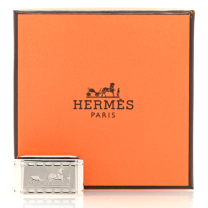 Hermes Palladium Bolduc Scarf Ring 4 of 4