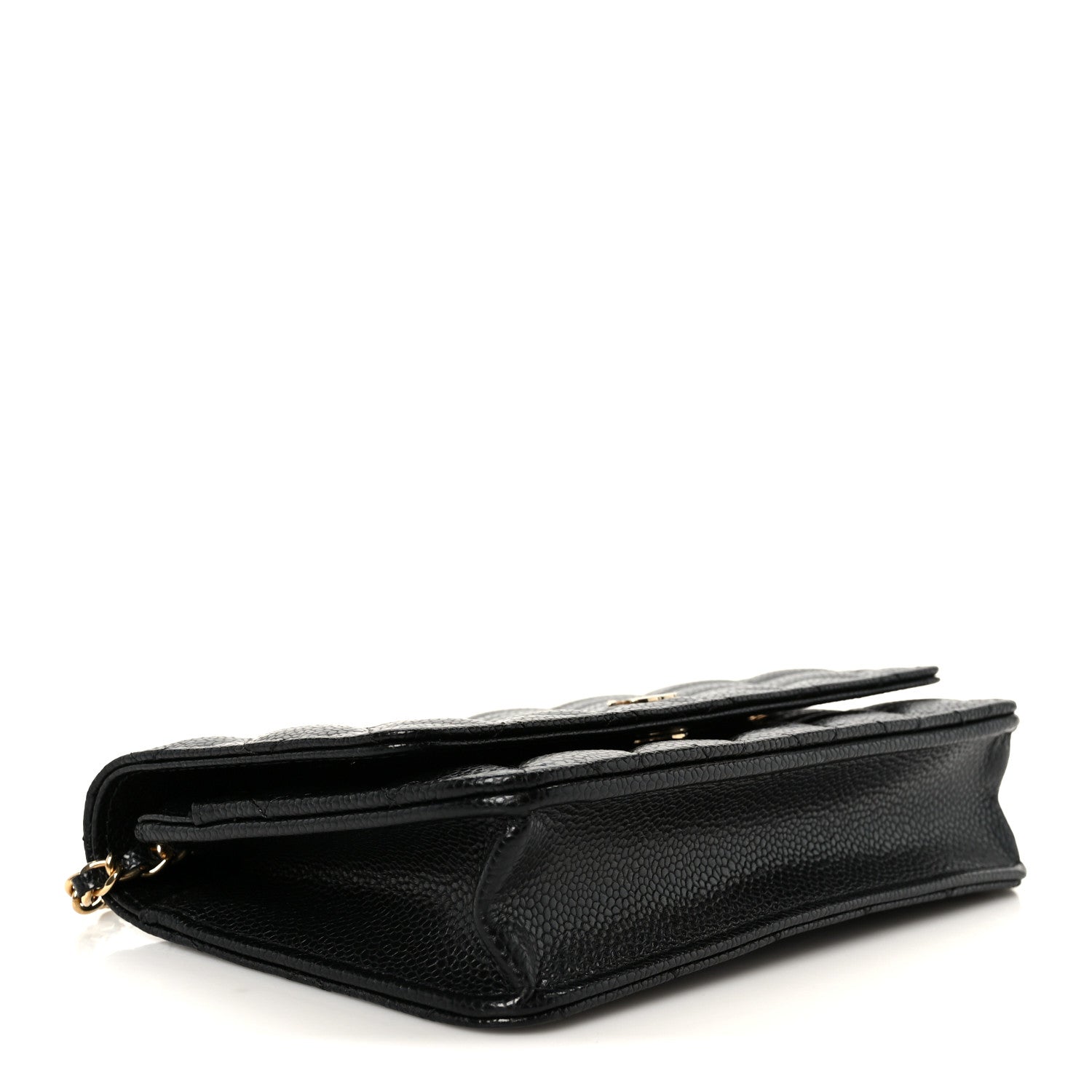 Chanel Caviar Quilted Wallet On Chain WOC Black 4 of 12