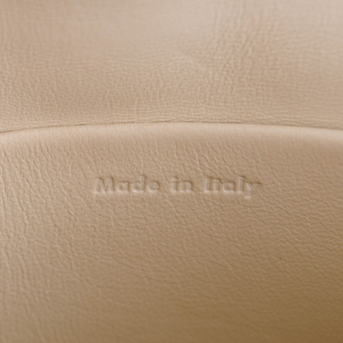 Grained Calfskin Small Trotteur White