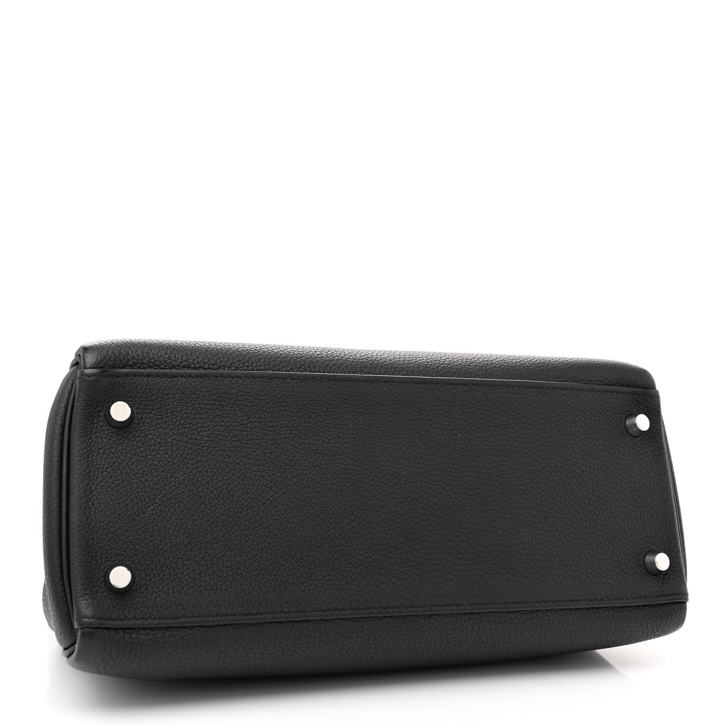 Togo Matte Alligator Kelly Retourne Touch 28 Black