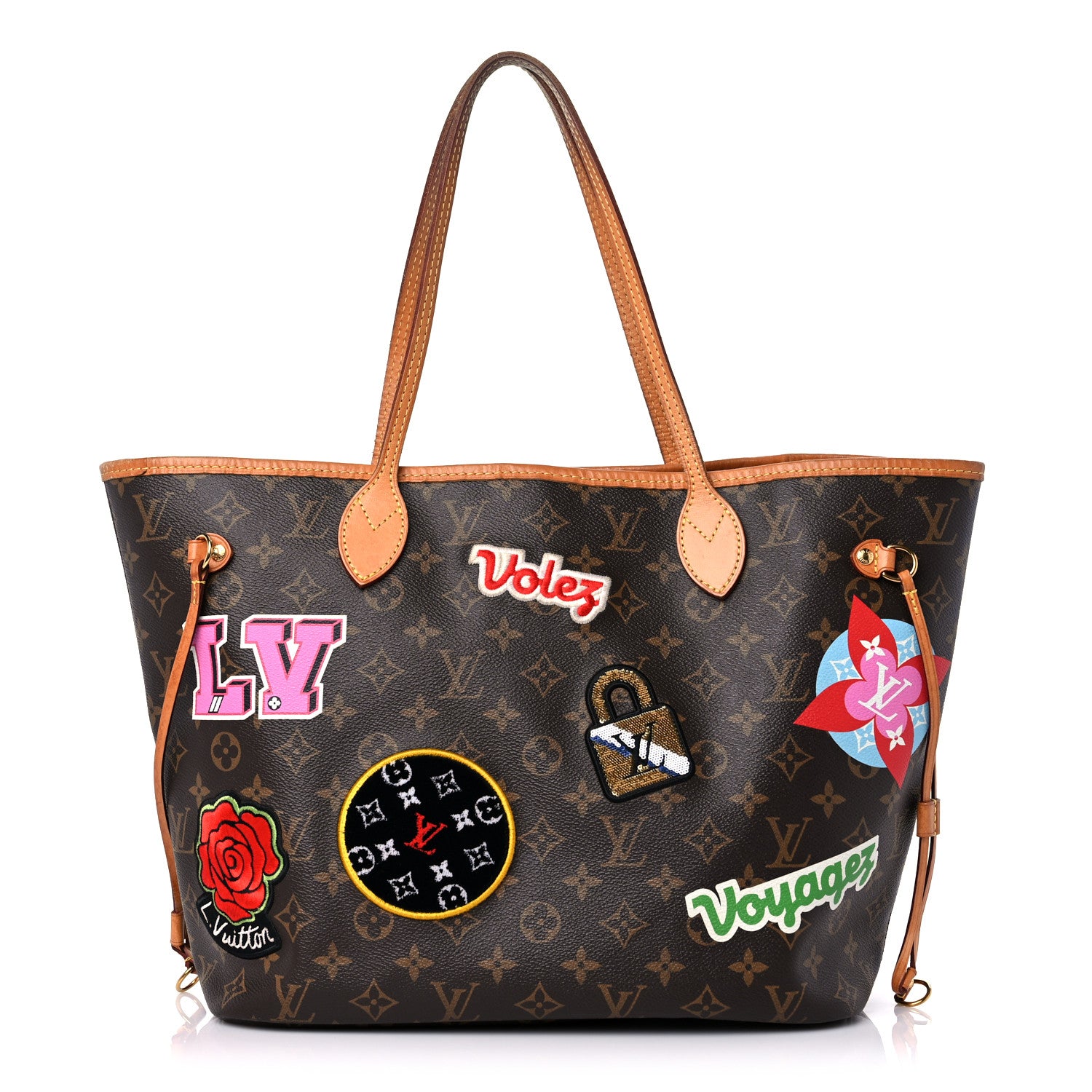 Louis Vuitton Monogram Travel Stickers Neverfull MM 1 of 20