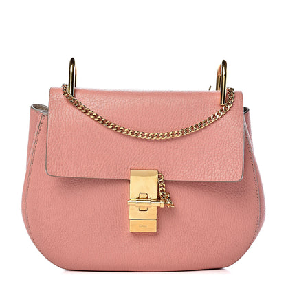 Chloe Grained Lambskin Drew Shoulder Bag Misty Rose 1 of 11