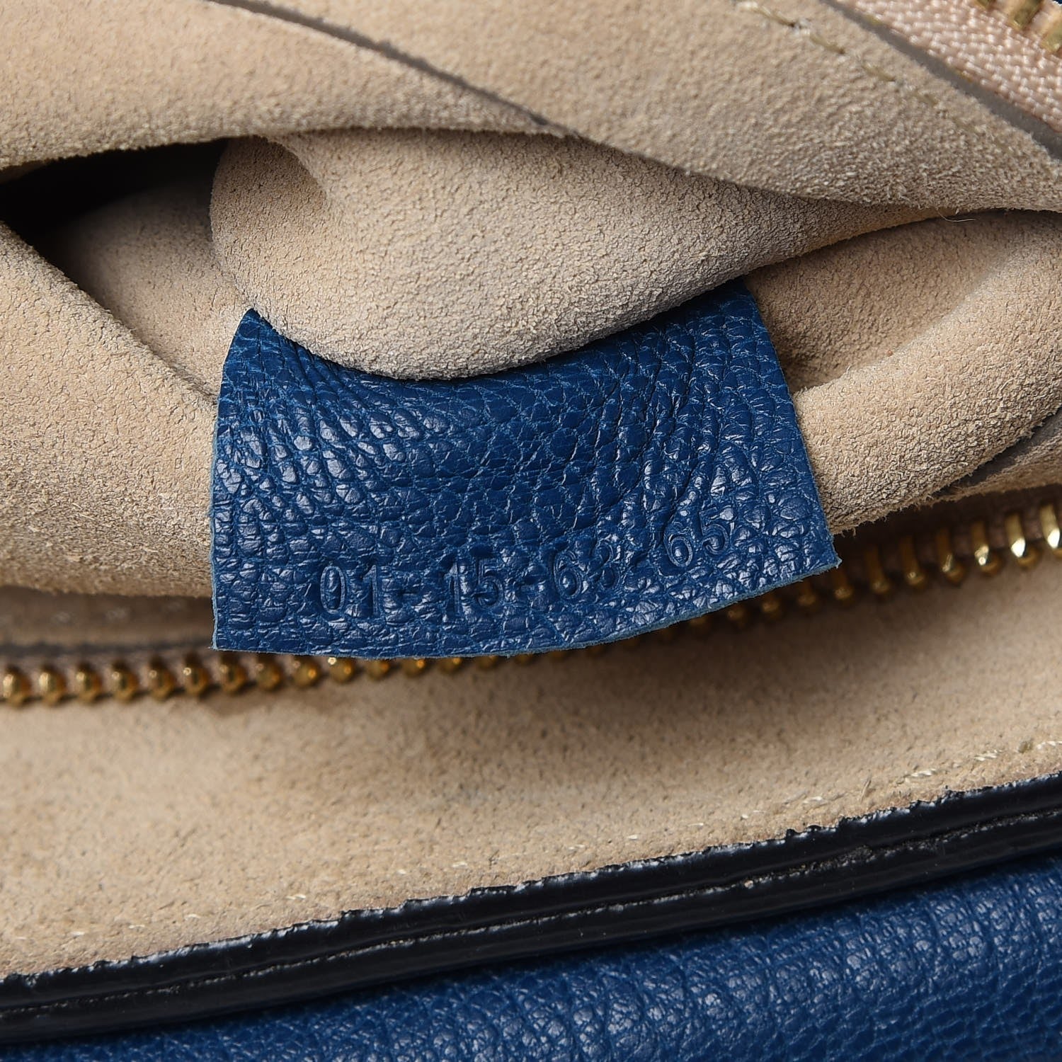 Chloe Grained Lambskin Large Drew Shoulder Bag Factory Blue 9 of 9
