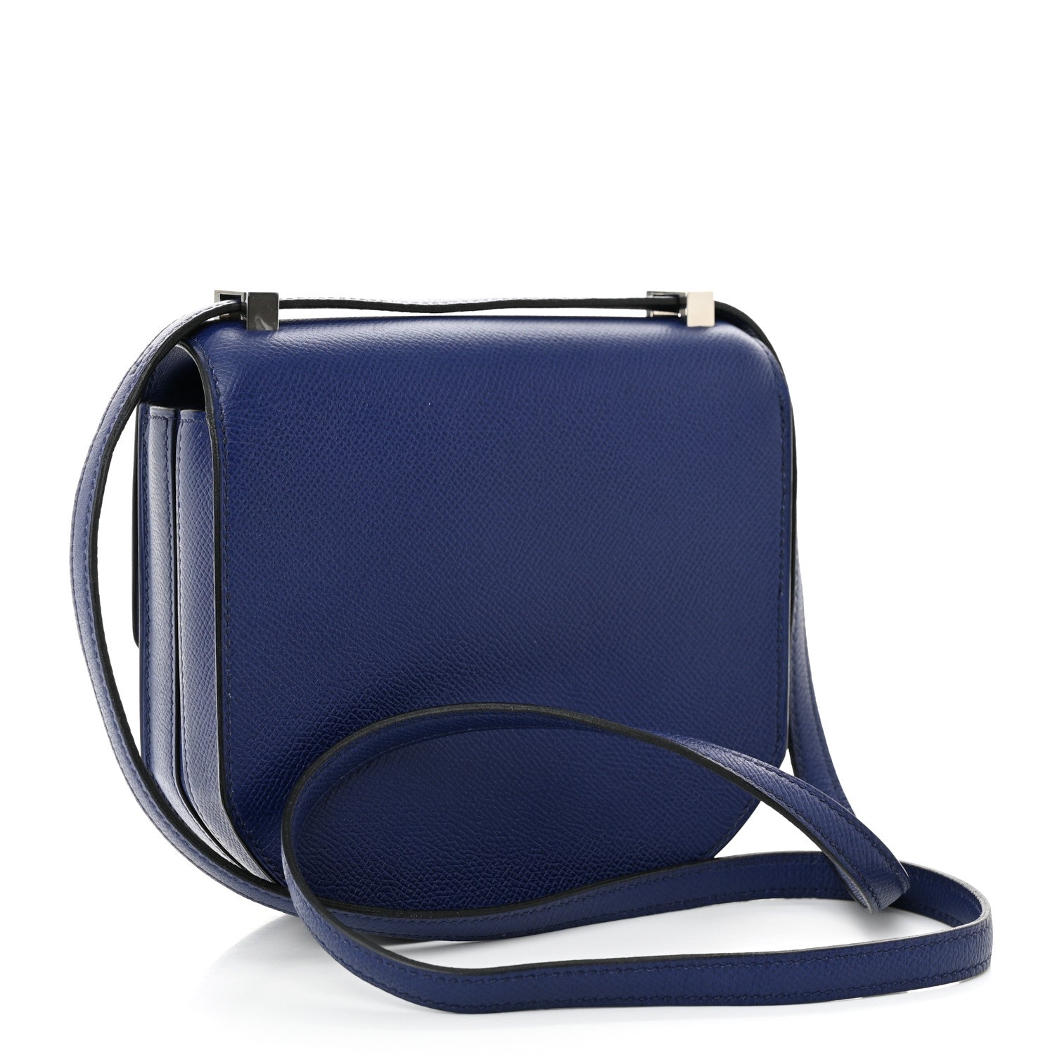Hermes Epsom Mosaique Au 24-17 Bleu Encre 3 of 11