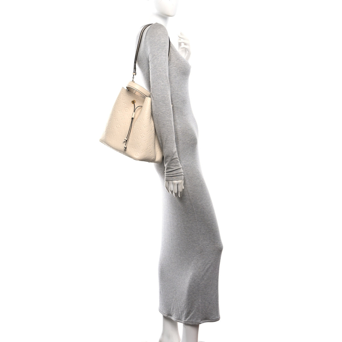 Louis Vuitton Empreinte Neonoe MM Cream 2 of 9