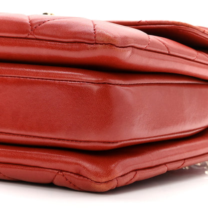 Chanel Lambskin Quilted Small Trendy CC Flap Dual Handle Bag Red 10 of 10