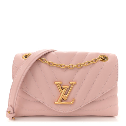 Louis Vuitton Calfskin New Wave Chain MM NM  Rose Ballerine 1 of 10