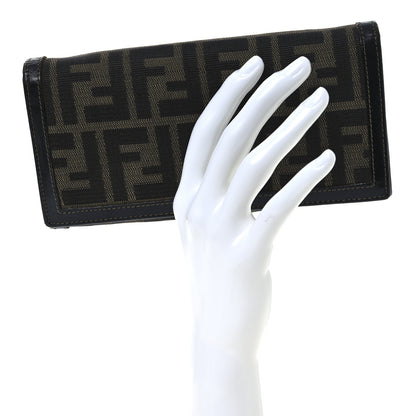 Fendi Zucca Continental Wallet Tobacco 2 of 11