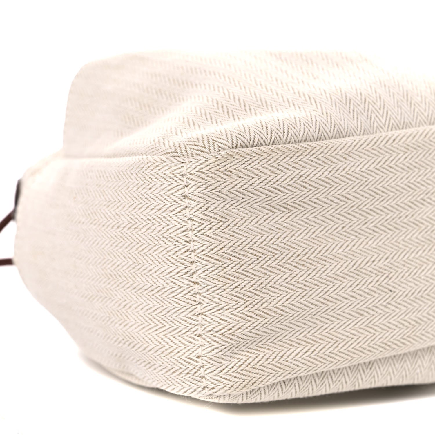 Hermes Canvas Barenia Fourbi 20 PM Pouch Naturel Fauve 9 of 10