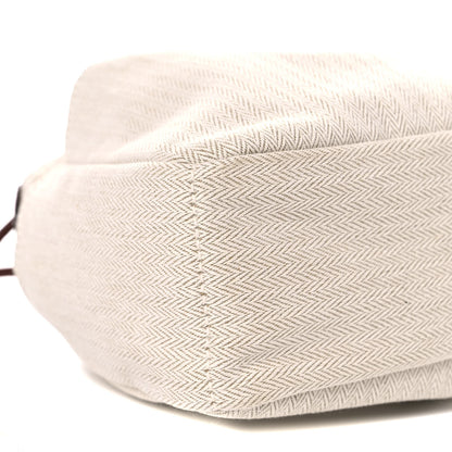 Hermes Canvas Barenia Fourbi 20 PM Pouch Naturel Fauve 9 of 10