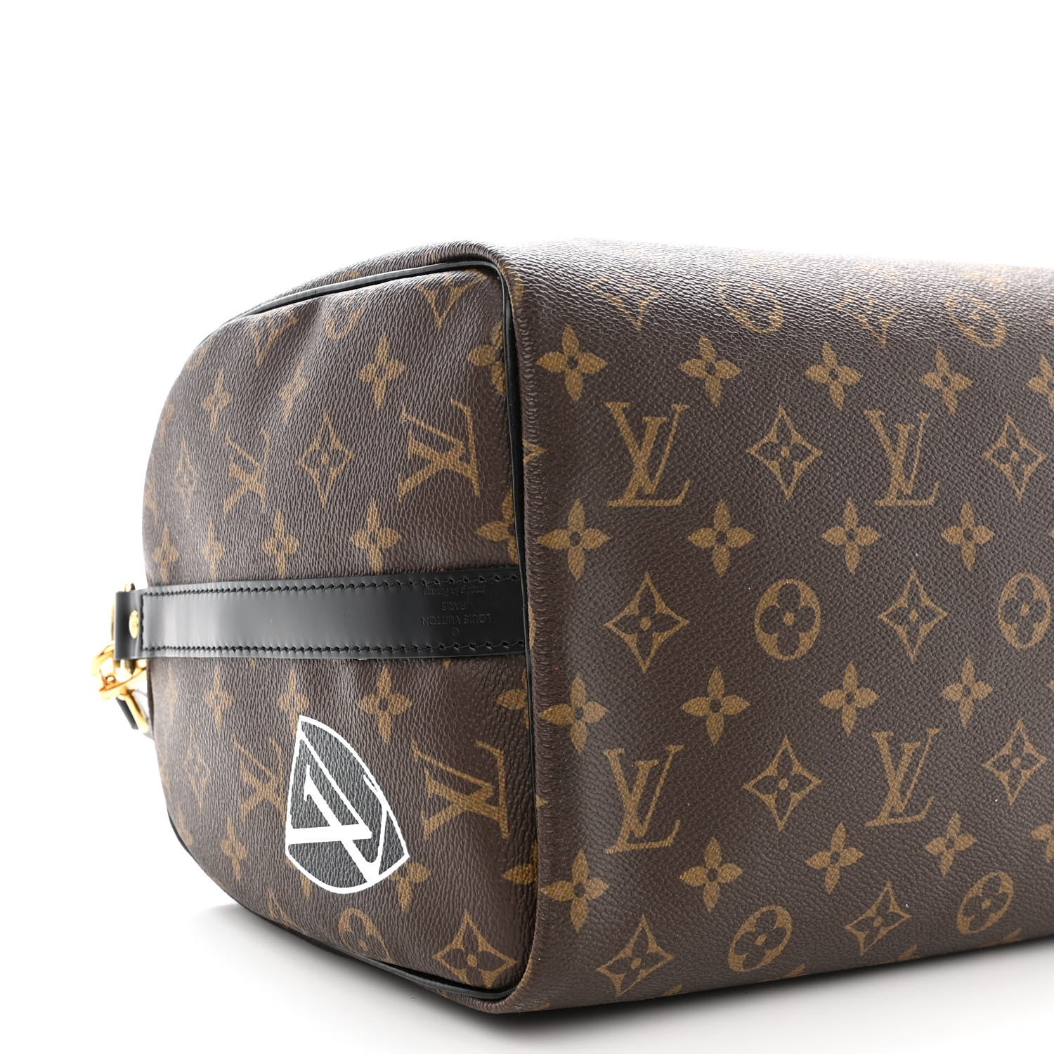 Louis Vuitton Monogram My World Tour Speedy Bandouliere 30 Black 10 of 12