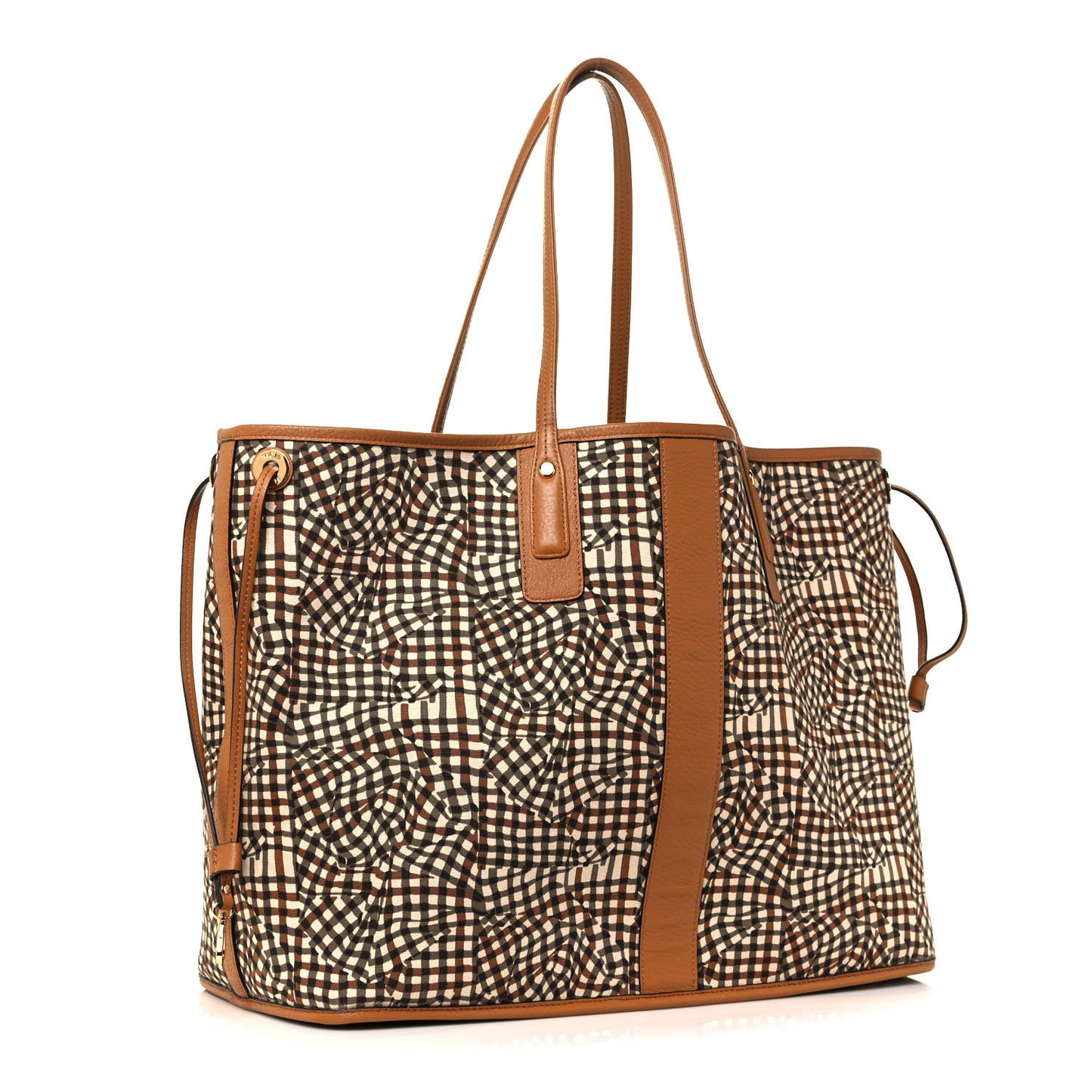 Visetos Large Liz Reversible Shopper Tote Cognac