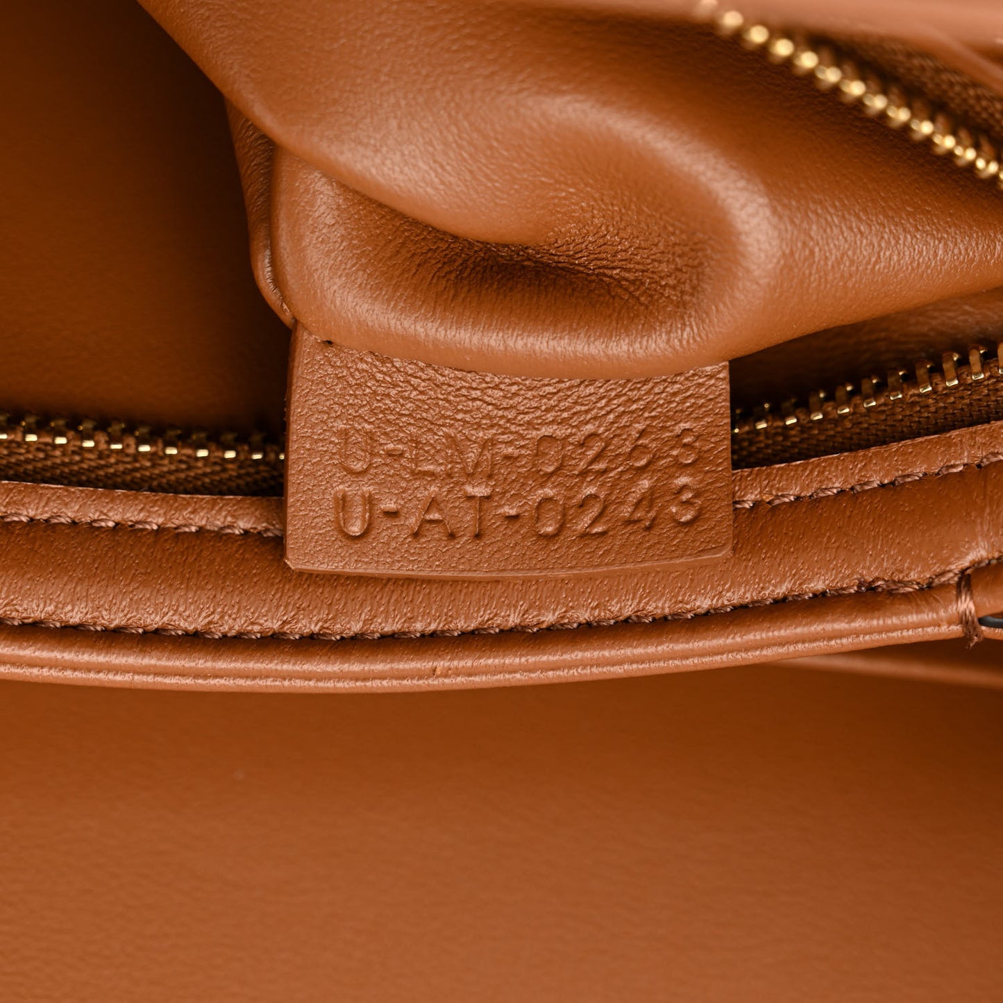 Triomphe Canvas Calfskin Medium Triomphe Bag Tan