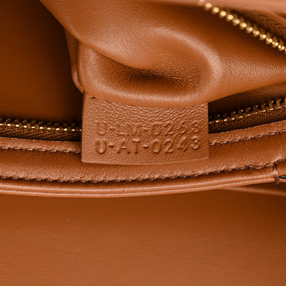 Celine Triomphe Canvas Calfskin Medium Triomphe Bag Tan 8 of 13