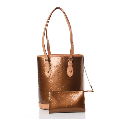 Louis Vuitton Vernis Petit Bucket Bronze 3 of 11