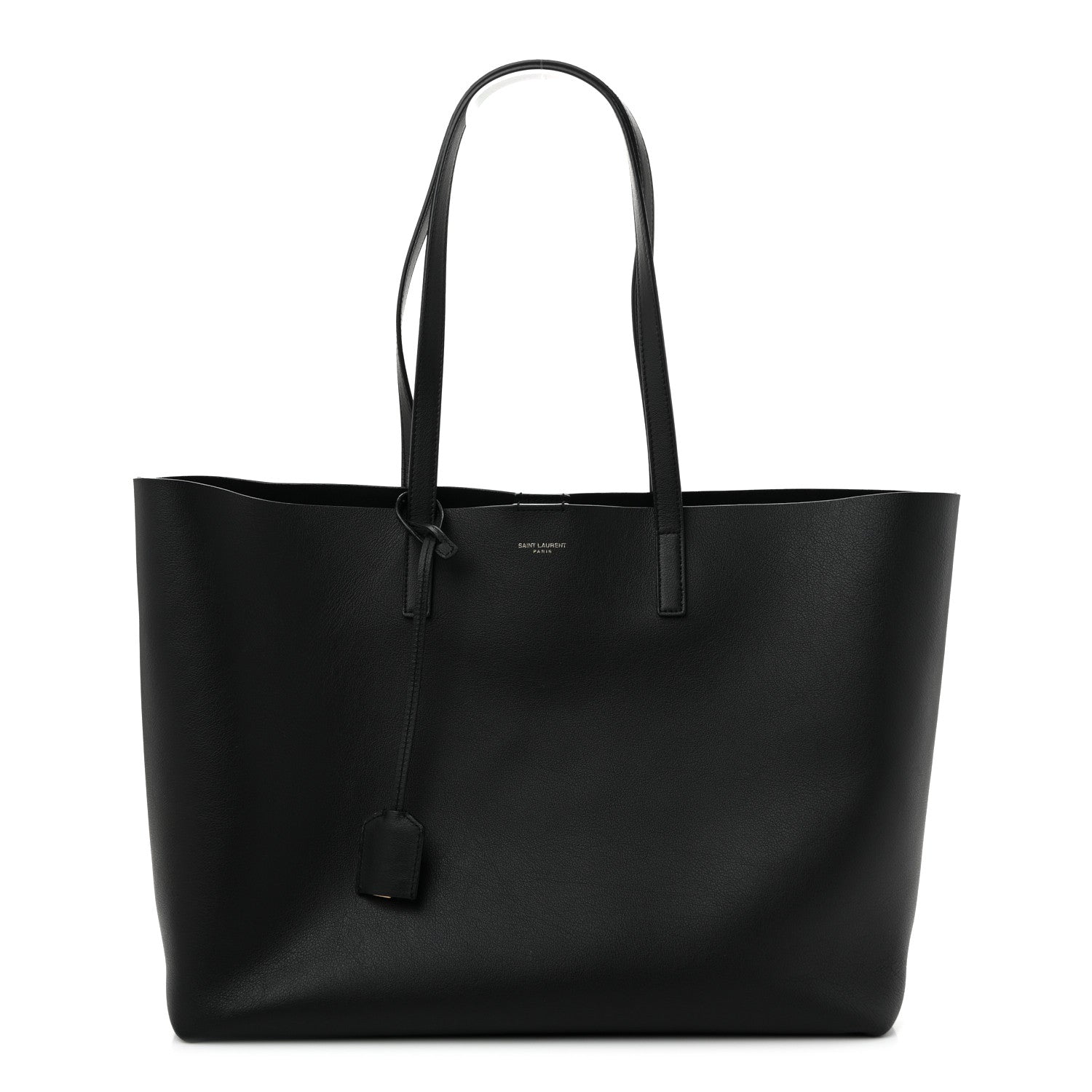 Saint Laurent Calfskin Large Shopping Tote Black 1 of 11