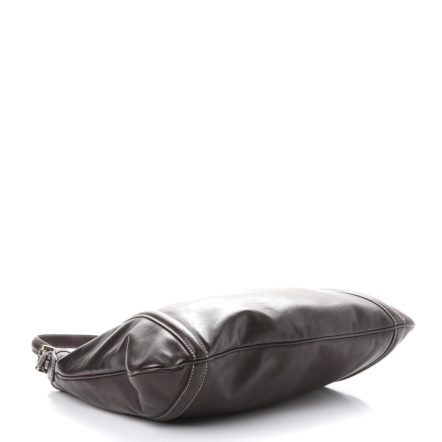 Gucci Calfskin Medium Britt Hobo Dark Brown 4 of 10
