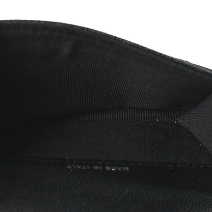 Chanel Caviar Quilted Boy Flap Card Holder Black 5 of 8