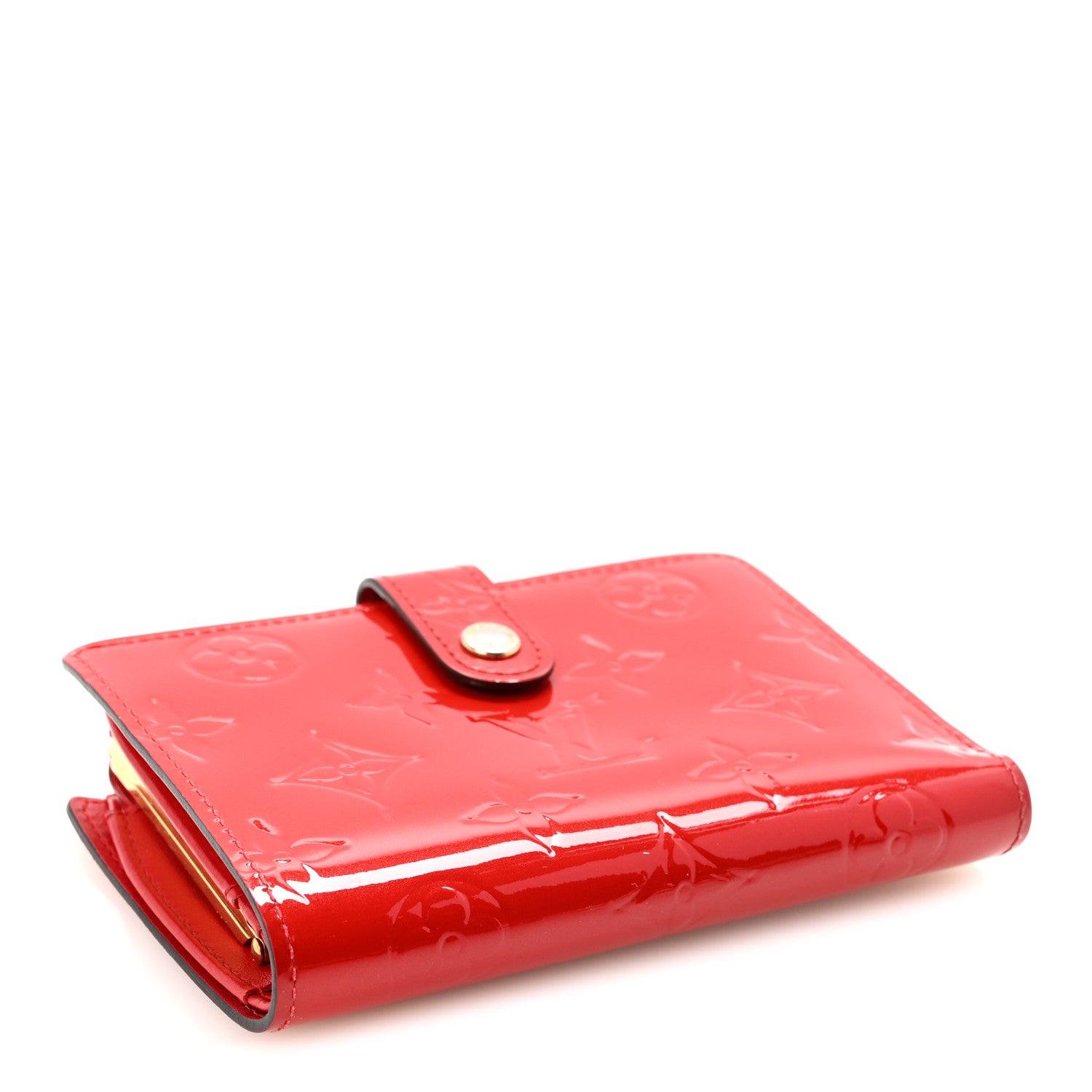 Louis Vuitton Vernis French Purse Wallet Pomme D'Amour 4 of 6