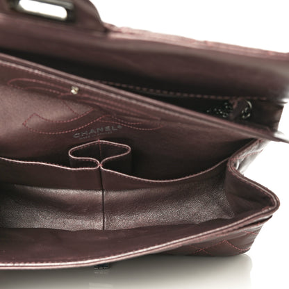 Chanel Metallic Calfskin Quilted 2.55 Reissue 226 Flap Rose Fonce 5 of 10
