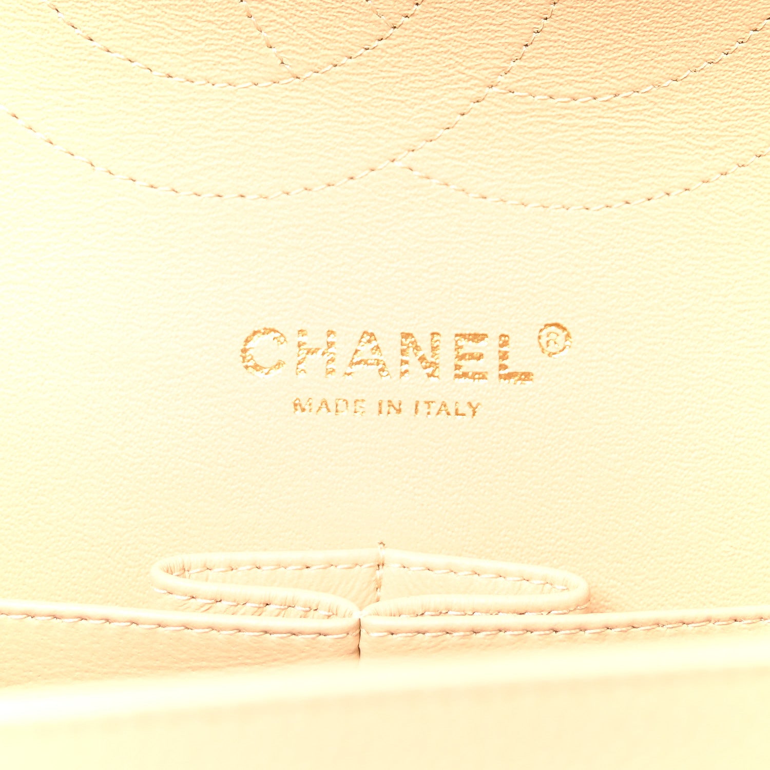 Chanel Caviar Quilted Jumbo Double Flap Beige Clair 6 of 10
