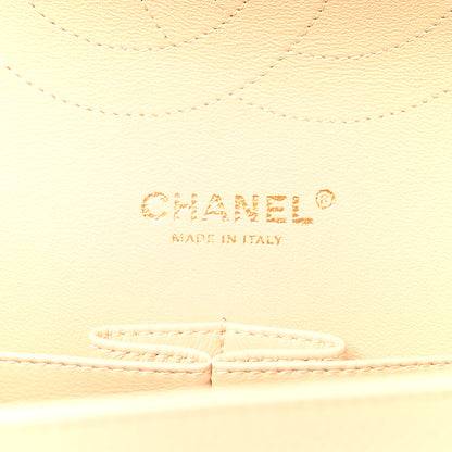 Chanel Caviar Quilted Jumbo Double Flap Beige Clair 6 of 10