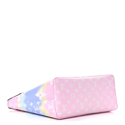 Louis Vuitton Monogram Escale Neverfull MM Pastel 4 of 10