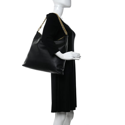 Miu Miu Soft Calf Softy Shoulder Bag Black 2 of 11