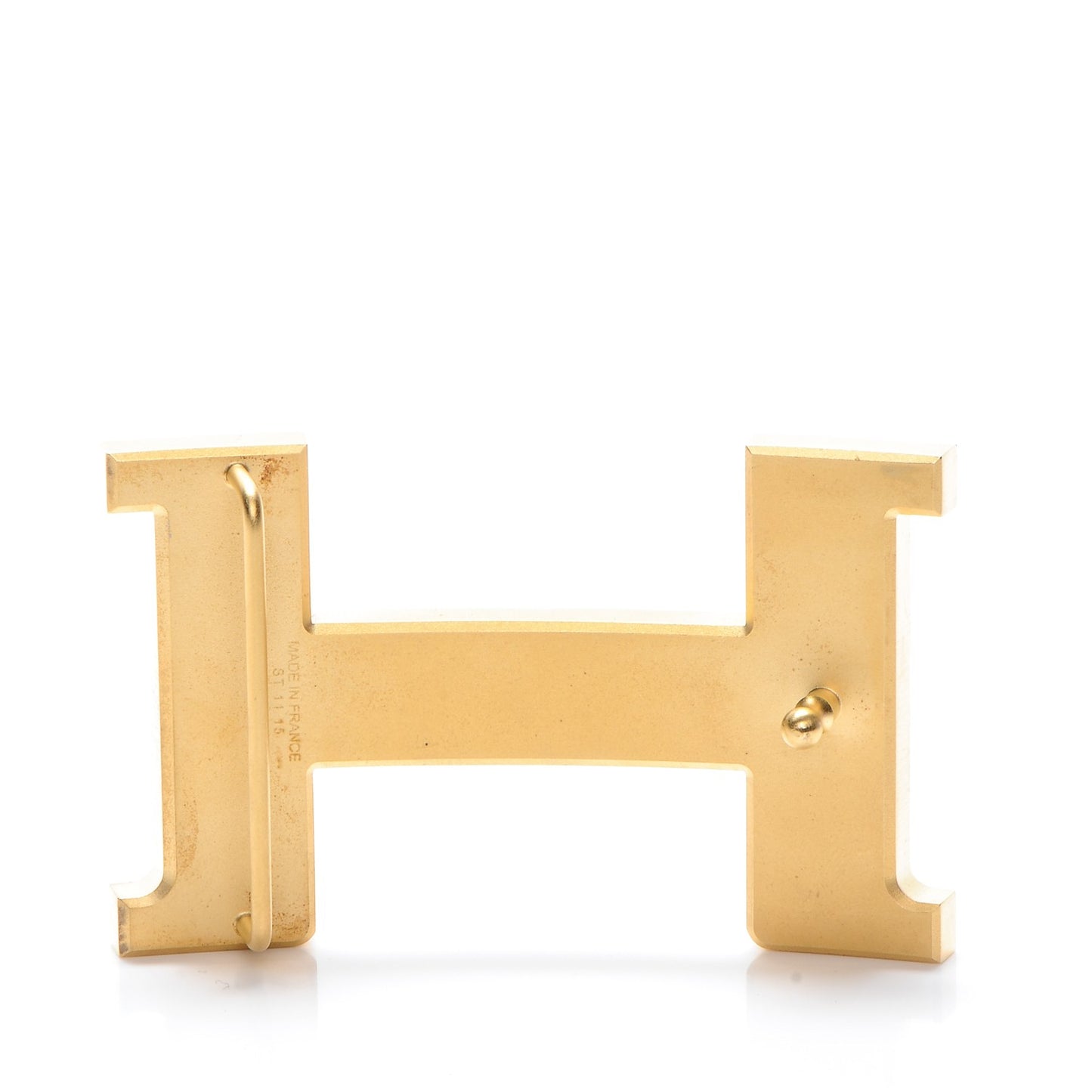 Brushed Gold 42mm Constance 2 H Belt Buckle