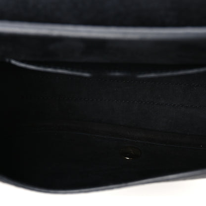Christian Dior Grained Calfskin Medium Bobby Flap Black 5 of 10
