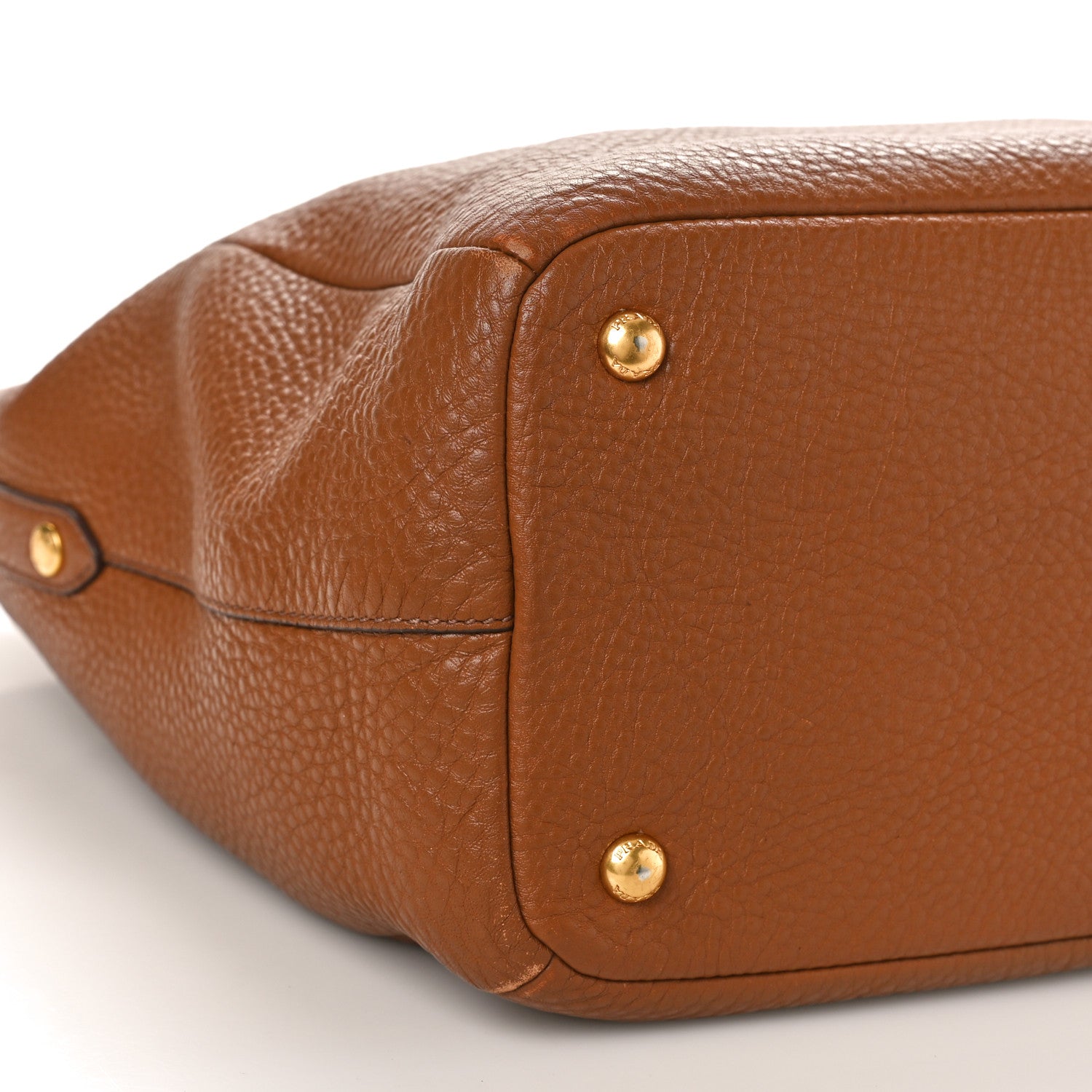 Prada Vitello Daino Tote Brandy 8 of 12
