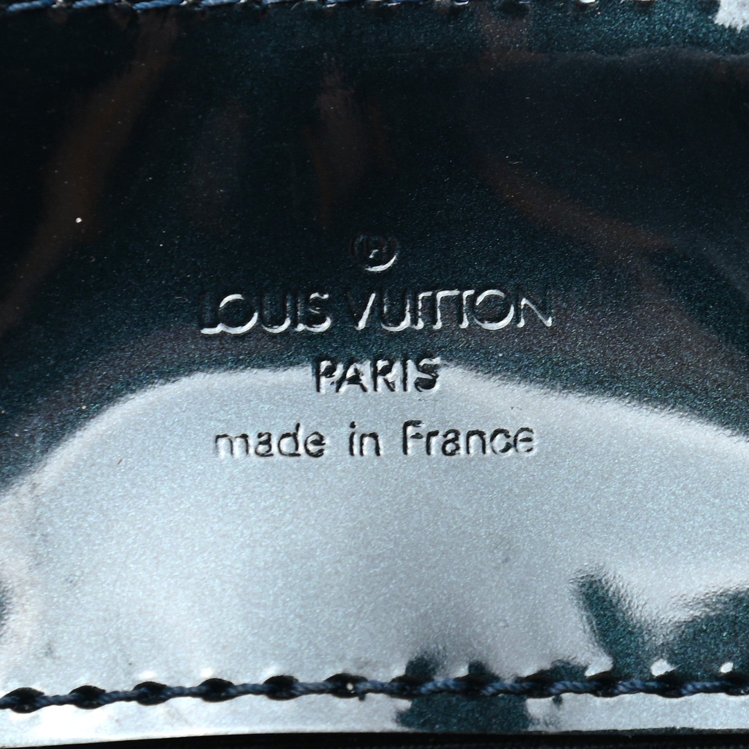 Louis Vuitton Vernis Melrose Avenue Blue Nuit 6 of 10