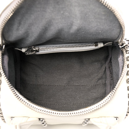 Alexander Wang Calfskin Studded Mini Rockie White Rodium Hardware 5 of 16
