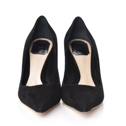 Christian Dior Suede Songe Pumps 38 Black 2 of 11
