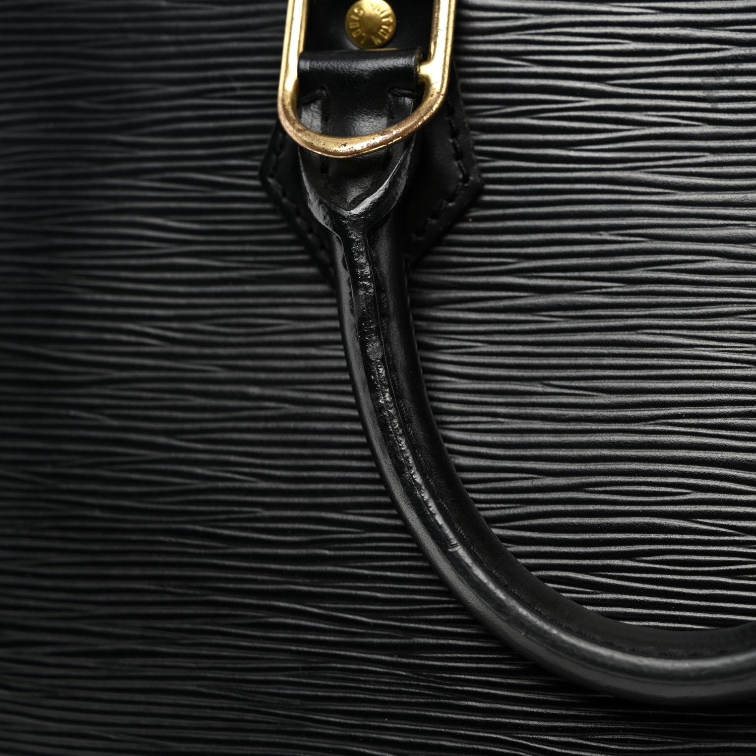 Louis Vuitton Epi Alma PM Black 12 of 12