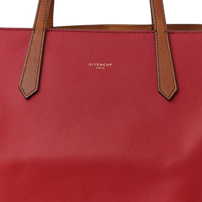 Givenchy Calfskin Medium GV Shopper Tote Dark Red 7 of 10